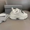 Triple S Beige Sneaker Cricky Thinky Thick Lote Bottom Dad Shoe Newst Color Casuacheap