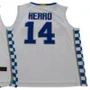 Kentucky Wildcats Jersey 14 Tyler Herro 3 Tyrese Maxey 23 Davis DeMarcus College Basketball stitched men Jerseys