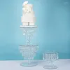 Bakeware Araçları 1-3pcs/Set Düğün Tatlı Akrilik Ekran Stand Çok katmanlı kek