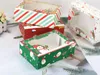 غلاف هدية ysmile عيد الميلاد ملف تعريف الارتباط كوب تخزين كعكة لصالح الحفلات مع الغطاء