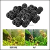 Ogrzewanie filtracyjne 20-100pcs 18 mm filtra akwariów Bio Bio Bille mokre suche kanistrze Filtry Media Fish Tank Biologiczna Kulka Dostawa 2 DHDII