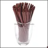 Stoviglie usa e getta Stoviglie usa e getta 100 pezzi 17 cm Caffè St Stir Sticks Succo di latte Tè Asta di agitazione Plastica Weddin Homeindustry Dhzrl