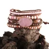 Bangle RH Fashion Handma Bohemian Jewelry Boho Bracciale Mixed Natural Stones Charm 5 Strands Wrap Bracciali Gift Drop 220831