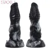 Articoli di bellezza SXXY Piccolo Fantasy Monster Dildo per la femmina Masturbarsi Vagina Ano Massaggio Butt Plug anale Giocattoli sexy colorati Negozio intimo