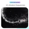Analspielzeug schwule Prostata -Massage 12 Geschwindigkeit Vibrator Sex f￼r M￤nner Frauen USB -Ladungsk￼gelchen S Butt Plug Stimulator 220831