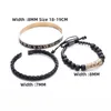 Bangle Luxury 3pcsset Flower Cross Charm Bulbolas de aço inoxidável Homens de esmalte de esmalte Roman Número da Europa Jóias de moda 220831