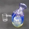 Bong in vetro per acqua Pipa Pieps Narghilè Narghilè 10mm Giunto femminile Dewar Dragon Orb Bubbler Colorato per fumare Banger al quarzo Craftbong