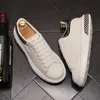 Luxus-Designer-Kleid-Hochzeits-Party-Schuhe, modische, atmungsaktive Schnür-Männer, lässige Outdoor-Sneaker, runde Zehen, dicker Boden, Oxford-Geschäftsfahr-Slipper