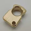 Kite Accessories 2023 Brass Brushed Finger Tiger 18mm Thickened Single Buckle Cnc Carved Center Outdoor Self-defense Fist Edc YS7R