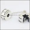 Charms New Classic 925 Sterling Sier Jewelry Accessories Clips LOGO
