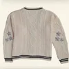 여자 후드 땀 촬영 셔츠 여름 한국 여자 vneck 가디건 네플로 캐주얼 느슨한 스웨터 가디건 여성 패션 기질 니트 재킷 220831