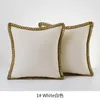 Pillow Imitation Cotton Linen Pillowcase Decorative Sofa Case Bed Cover Home Decoration 3Sizes