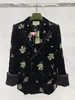 Abiti maschere maschili maschili giacca da blazer ricami pesanti ricami pesanti con cappuccio casual maniche casual con cappuccio Z675