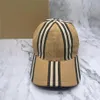 Роскошный лучший дизайнерский дизайнерский каскет мода Aldult Men Women Women Baseball Capt Sun Hat Hip Hip Hop Classic Hat267W