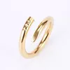 Designer Quality Love Ring Stainless Steel Rings Fashion Women Men Wedding Jewelry Lady Party Gifts Diamond 18K Gold Plated Band R4187889