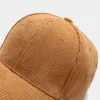 Japon Base Ball Caps Edebiyat ve Sanat Retro Düz Renkli Çift Kavisli Kötü Şapka Erken Sonbahar Hafif Tahta unisex kadife beyzbol şapkaları