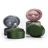 Velvet Jewelry Storage Box Oval Proposal Ring Box Double Rings Earrings Display Collection Boxes for Women Girls