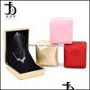 Jewelry Boxes Jewelry Necklace Bracelet Ring Box Case Holder Gift With Led Lighted Wedding Accessories Whosales 928 Q2 Drop Delivery Dhuee