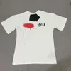 Designer der Luxus-T-Shirt-Marke T-Shirt-Kleidung Spray Brief kurzärmelig Frühling Sommer Gezeiten Männer und Frauen Tee New2022