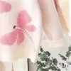 Pullover Sweaters Girl Dragonfly Pattern Mink Fleece Winter Clothes Kids Pullover Knitwear Sweater Children Clothing 20220831 E3