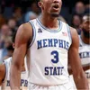 2020Tigers NCAA Basketball Custom Any Name Number Jersey Damion Baugh Lester Quinones Ryan Boyce Isaiah Maurice Lance Thomas M