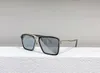 Доказательства металлические квадратные солнцезащитные очки черное золото/темно -серое очки для мужчин оттенки occhiali da sole uv400 oyear с коробкой