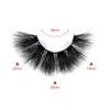 Nya 10 par falska ögonfransar 3D mink fransar naturlig mink dramatisk volym falsk ögonfransförlängning faux cils hela makeupverktyg7875527