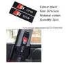 Car Styling Auto seat belt cover Case For Alfa Romeo 156 Mito 147 sline logo M performance Abarth