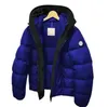 Новые мужские вниз по парке Puffer Jacket Man Outwear Coats Wurterbreaker Зимние густые бомбардировщики вершины азиатский размер S-4XL A01