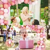 Decoração de festa Balões rosa claro Garland Arch Kit Confetti Balloons Birthday Graduation