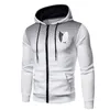 Herren Hoodies Sweatshirts High Street Plus Samt Digitaldruck Polka Dot Herren Hoodie Attack on Titan Outdoor Street Sports Reißverschluss Sweatshirt 220831