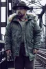 Jaquetas masculinas dafeili n3b Militar Parka Fur Hood Long Russian Winter Jacket Men Men grossa Homme 220831