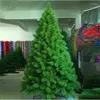 Décorations de Noël année 2.1M/2.4M pleine d'arbre d'aiguilles de pin décoré de matériaux respectueux de l'environnement PET