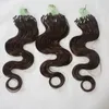 100g LOT Micro Ring Loop Human Hair Extensions