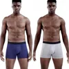 Underpants 4pcs Set Boxers Shorts Männer Höschen Baumwollunterwäsche für Mann sexy Boxershorts Homme Gay Slip Brand Calson