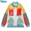 Chaquetas de mujer YICIYA Bomber Woman Varsity PU Chaqueta de cuero Unisex Racing Oversize Béisbol Chaqueta de motocicleta Big Pocket Abrigos de invierno para mujer T220830