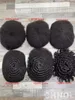 4mm Afro Kinky Curl Brazilian Virgin Human Hair Piece Black Lold Mono Lace with Pu toupee for Black Men Express Express Delivery