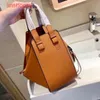 حقيبة الكتف Loewss 2022 Women Handbag أكياس مصممة أرجوحة البقر لون جلد البقر FAS L5I3