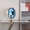 Kronleuchter Kristall Designer Blau Glas Tisch Lampe Nordic Schreibtisch Kunst Dekor Hause Einfach Für Wohnzimmer Studie Studi Bar