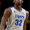 2020Tigers NCAA Basketball Custom Any Name Number Jersey Damion Baugh Lester Quinones Ryan Boyce Isaiah Maurice Lance Thomas M