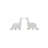 Fashion dinosaur stud earrings 18K Gold plated stud earring wholesale Environmental protection zinc alloy material