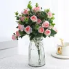 Simulation de fleurs décoratives, Imitation fantastique, joli Arrangement Floral ornemental exquis
