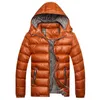 Men's Jackets Hooded Winter Casual Parka Thick Thermal Shiny Slim Fit Brand Clothing 7XL SA045 L220830