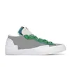 Scarpe da corsa blazer ferro grigio uomo donna blazer mid 7 scarpe casual classiche magma verde arancione arancione designer bianco sneaker da uomo allenatori da uomo jogging da esterno camminata