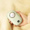 Home Warm Bear Rabbit Hand Warmer Heater USB Portable Cartoon Lovely Temperature Digital Display 10000 mAh Power Bank