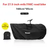 Panniers väskor Rhinowalk Mountain Bike Carry Bag för 26275 tum Portable Cycling MTB 700C Travel Bycicle Accessories Outdoor Sport 221201