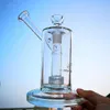 Mobius Thick Glass Water Bongs Ghohdahs Water Pipes Beaker Glasy Glasses Oil Dab Rigs with Stereo Matrix Perc 18 mmジョイント