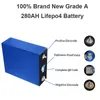 3.2V 1/4/8/16/32PCS 280AH LIFEPO4 SOLLE SOLAR DIY 12V 24V Lithium Iron Phosphate Battery Pack adapté à la voiturette de golf électrique RV