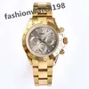 Mens Watch Designer Watch Movement ساعات Diamond Watches for Man Ice Out Men Montre de Luxe Orologio مقاومة للماء 2813