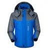 メンズベストメン冬の厚いベルベット風力抑制コート高品質の男性の防水ジャケット221130
